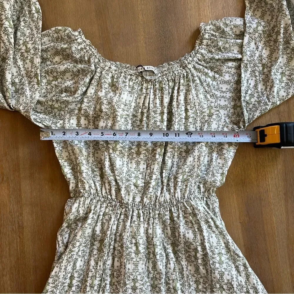 Alice + Olivia Off-The-Shoulder Mary Mini Dress Size Small - Picture 6 of 9